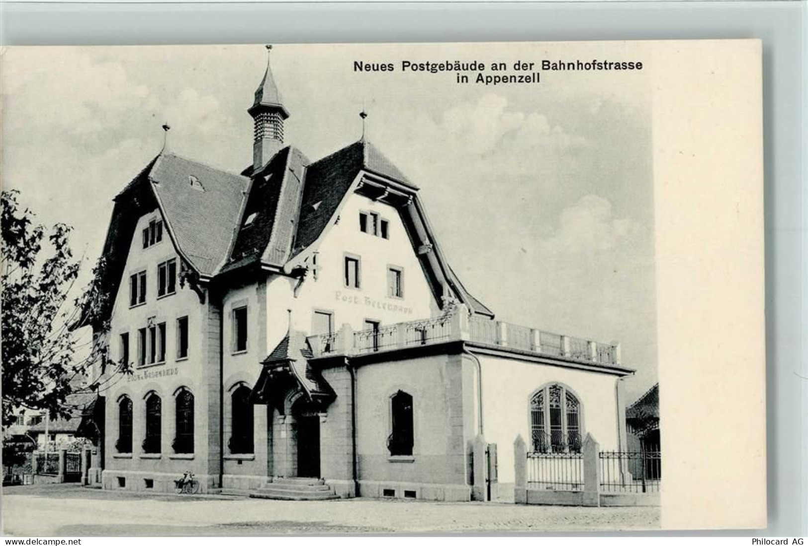 9050 Appenzell - Neues Postgebäude an der Bahnhofstrasse in Appenzell - 13095408