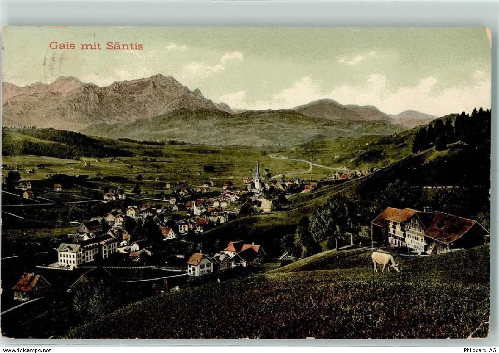 9056 Gais - Gais mit Säntis - 13127751