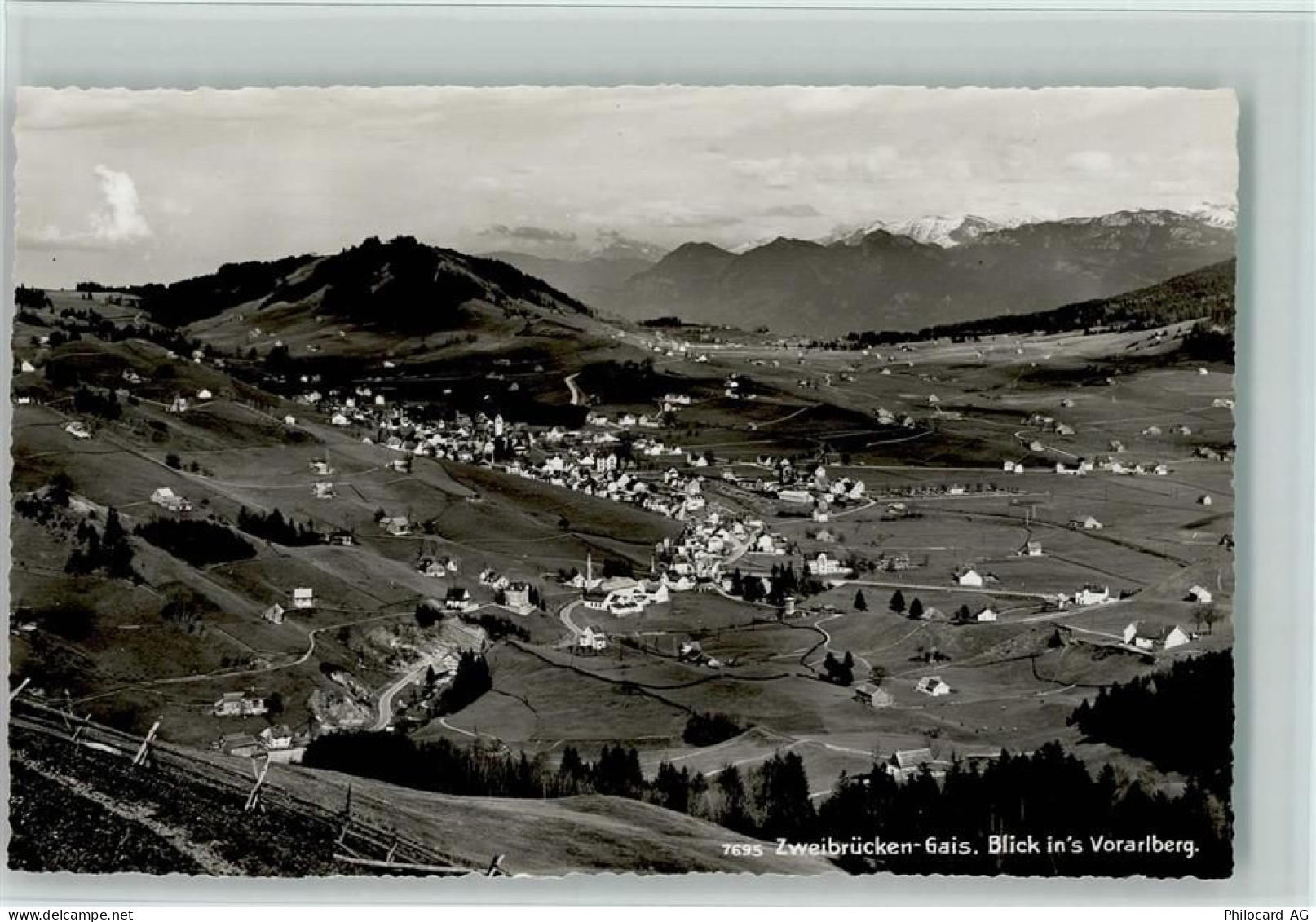 9056 Gais - Zweibrücken Blick nauf Vorarlberg - 10161751