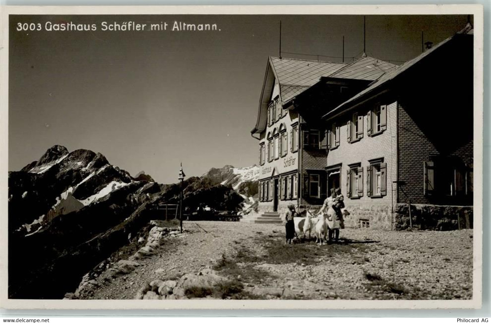 9057 Schwende - Gasthaus Schäfler mit Altmann - 13124111
