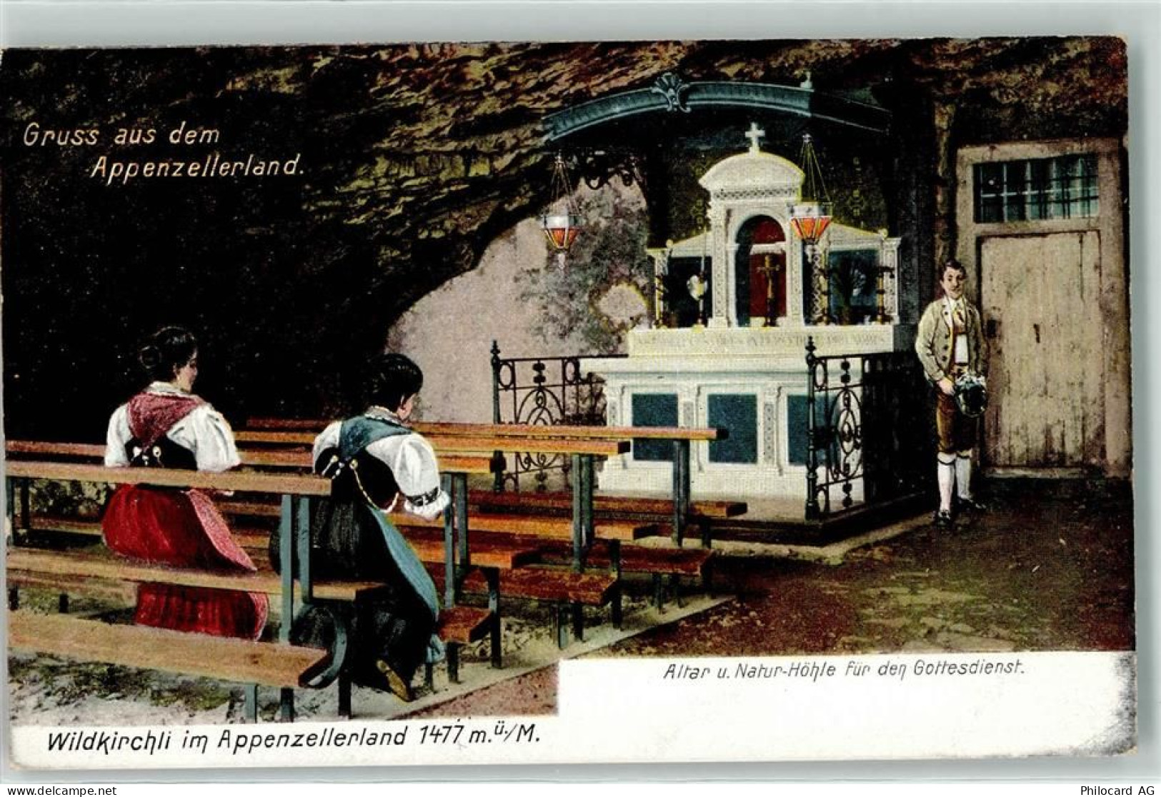 9057 Schwende - Wildkirchli Altar - 10619867