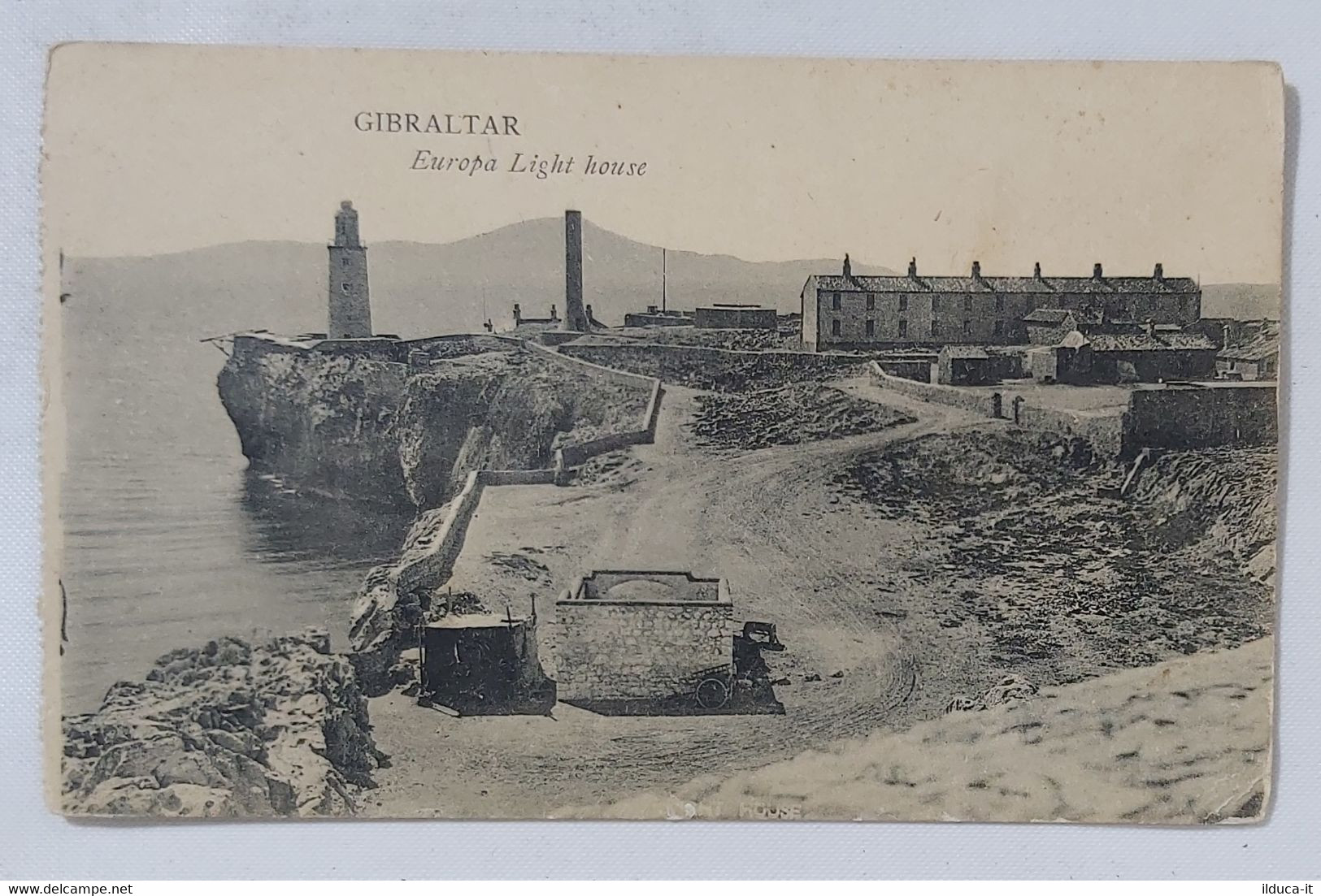 90827 Cartolina - Gibilterra Gibraltar - Europa Light House