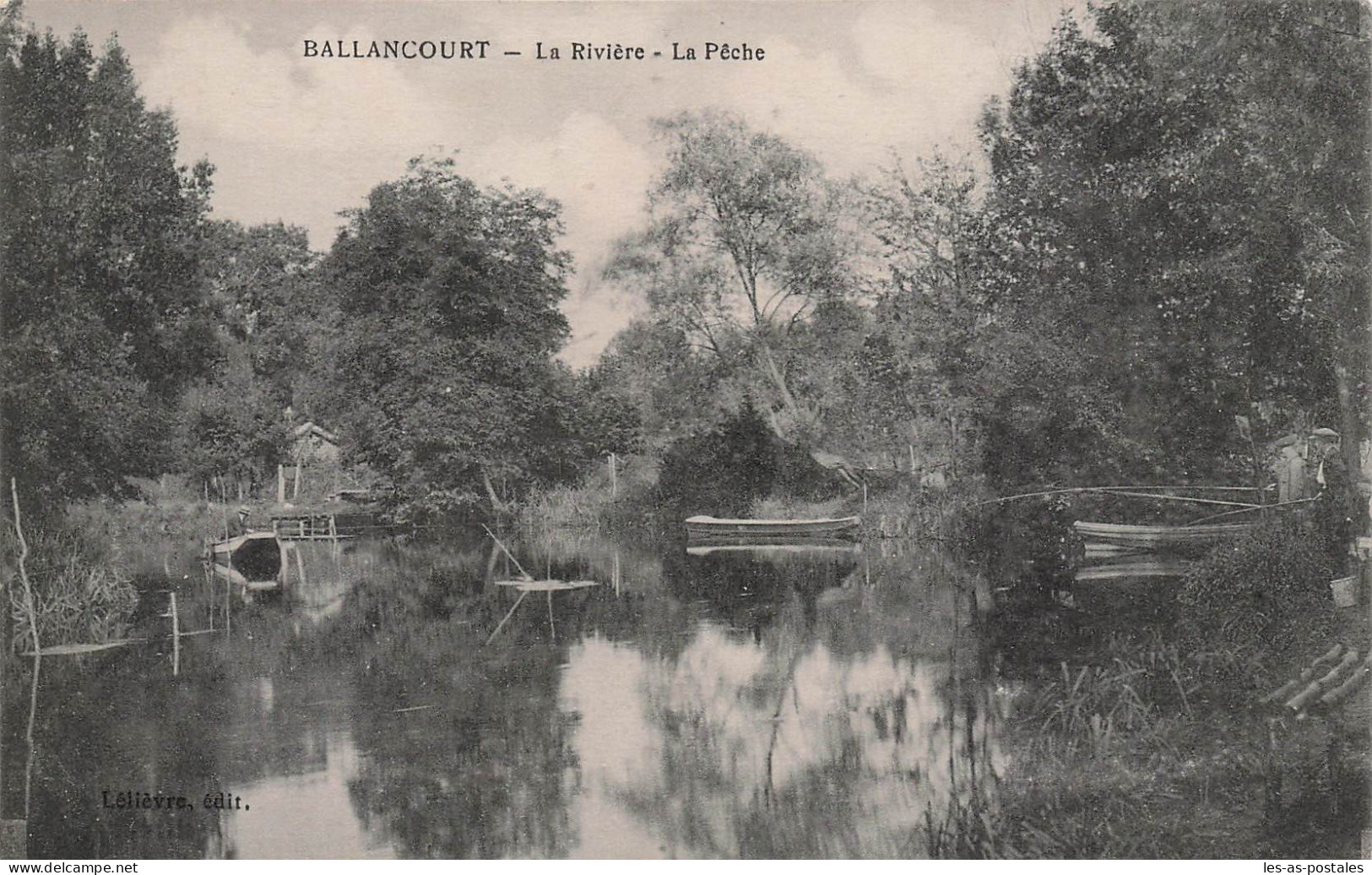 91 BALLANCOURT SUR ESSONNE LA RIVIERE LA PECHE
