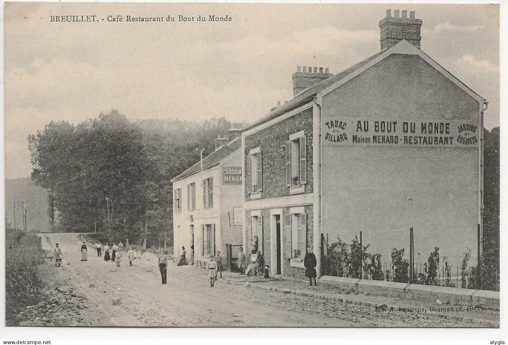 91 - BREUILLET - Café Restaurant du Bout du Monde