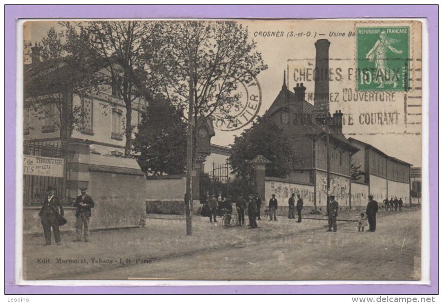 91 - CROSNE -- Usine ...