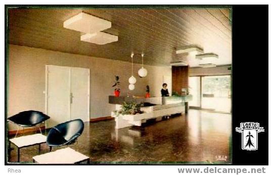 91 Fleury-Mérogis - Clinique F.H. MANLHES  12 - Le Hall d'entrée -  cpsm Rhea D91D  C78235C