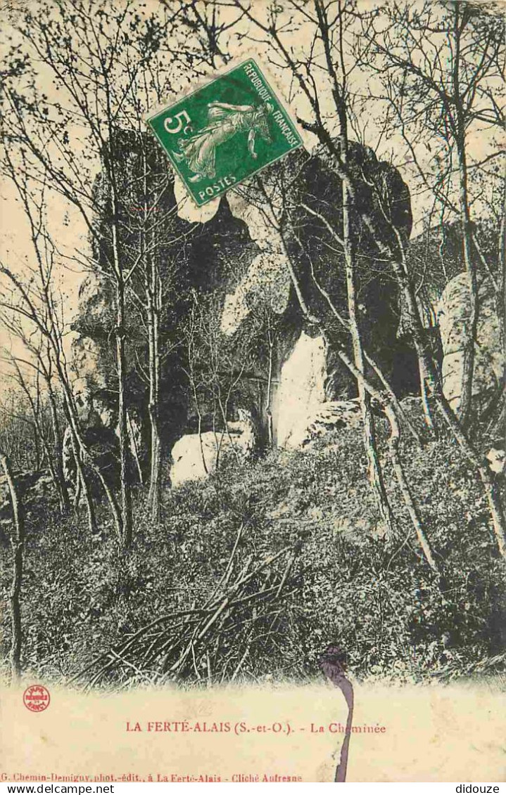 91 - La Ferte Alais - La Cheminée - CPA - Oblitération - Voir Scans Recto-Verso