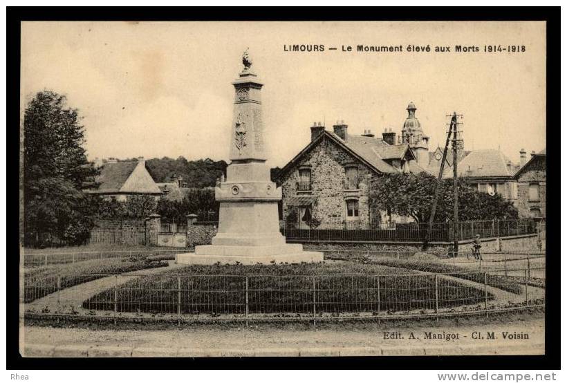 91 Limours monument aux morts D91D K91338K C91338C RH087640