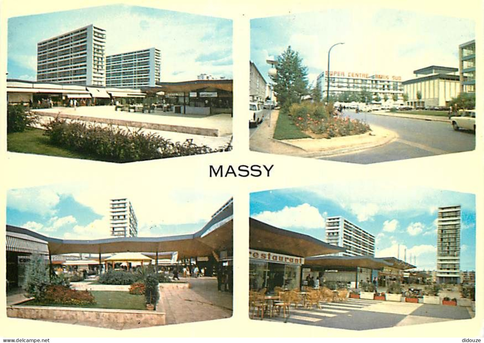 91 - Massy - Multivues - immeubles - CPM - Voir Scans Recto-Verso