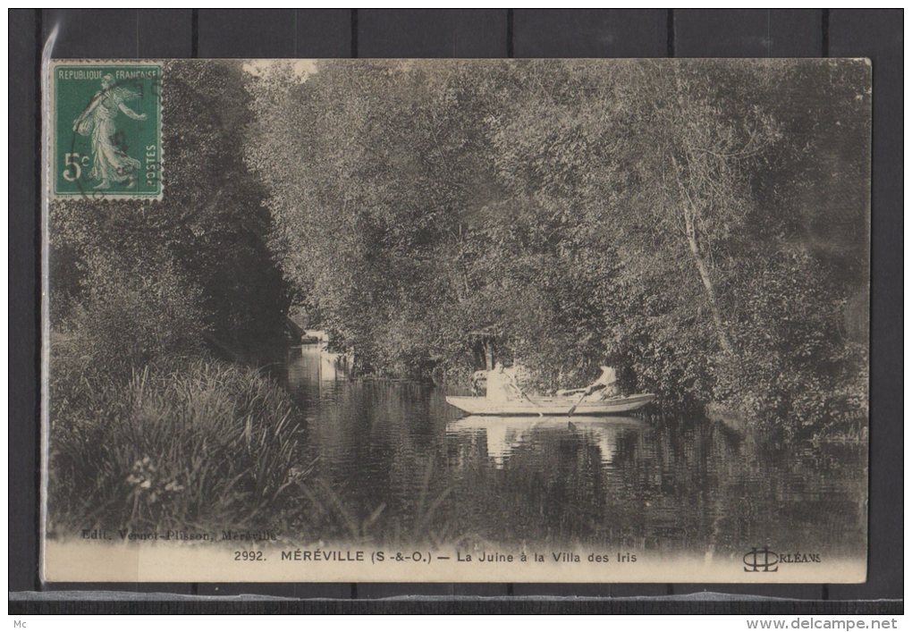 91 - Méréville - La Juine à la villa des Iris