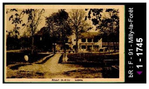 91 Milly-la-Forêt - MILLY (S-et-O) - Coquibu - villa 91 coquibu villa seine et oise villa reg /  D91D  K91405K  C78405C