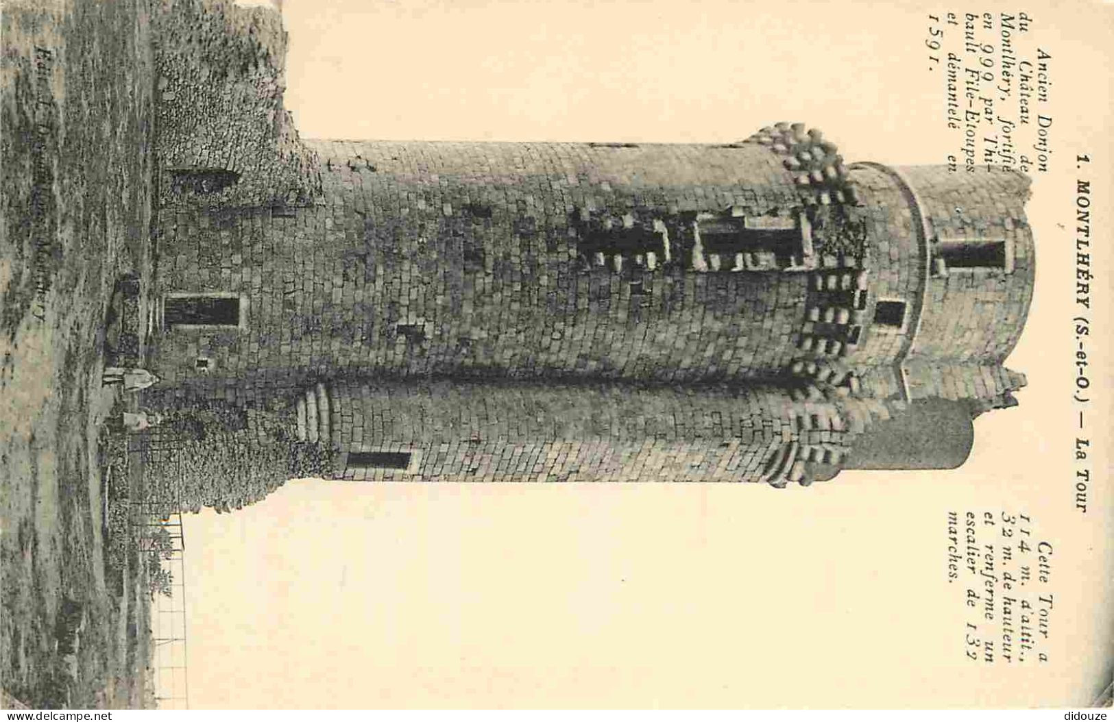 91 - Montlhery - La Tour de Monthléry - CPA - Voir Scans Recto-Verso