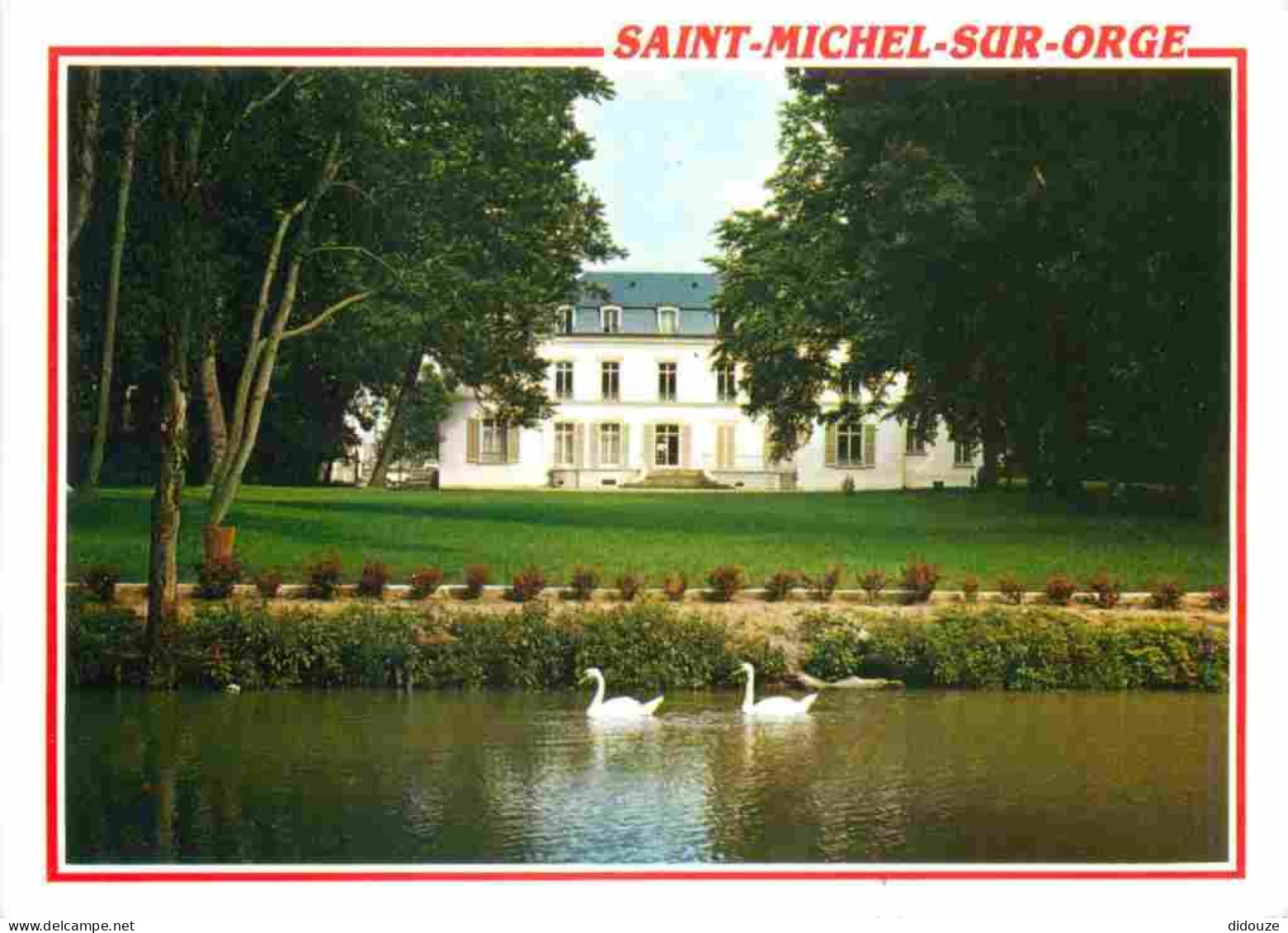 91 - Saint Michel sur Orge - Nouvelle mairie avec parc - CPM - Voir Scans Recto-Verso