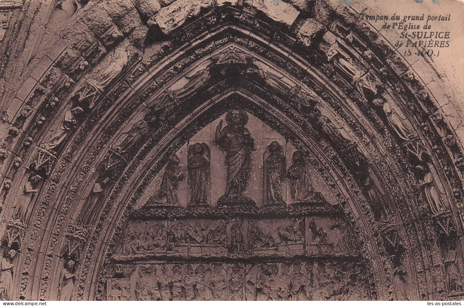 91 SAINT SULPICE DE FAVIERES EGLISE DE SAINT SULPICE DE FAVIERES