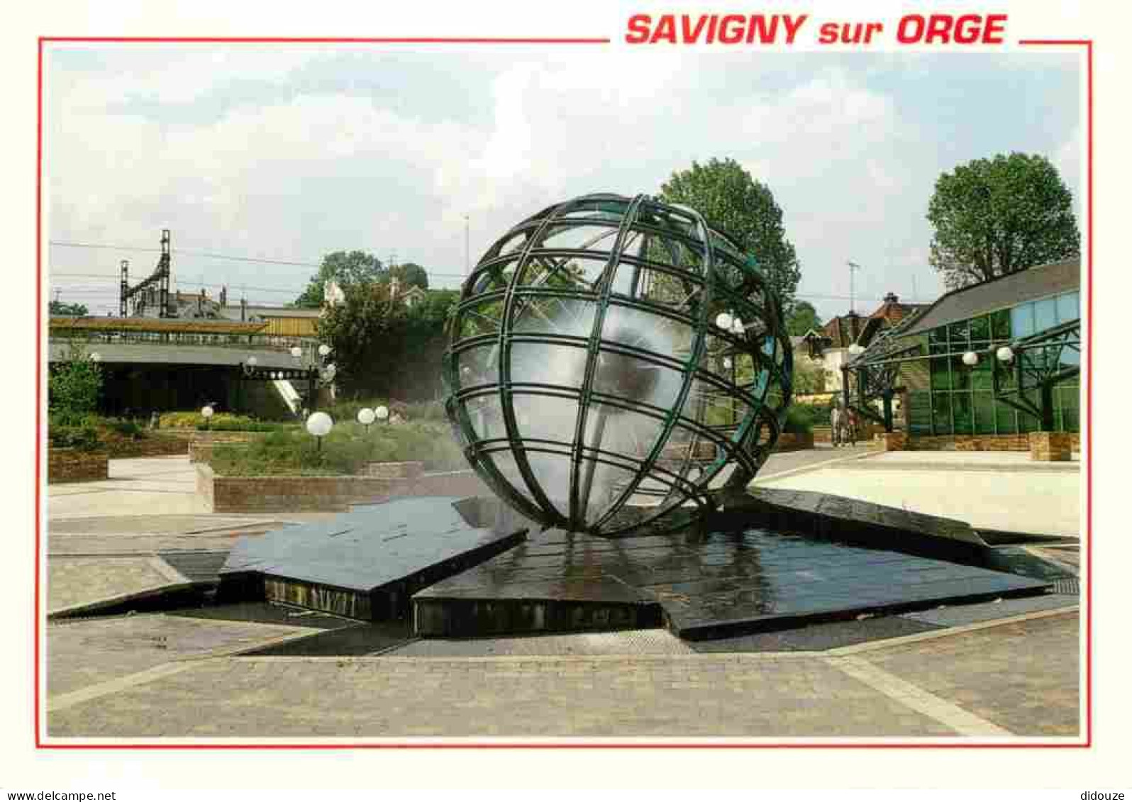 91 - Savigny sur Orge - Place Davout - La Fontaine - CPM - Voir Scans Recto-Verso
