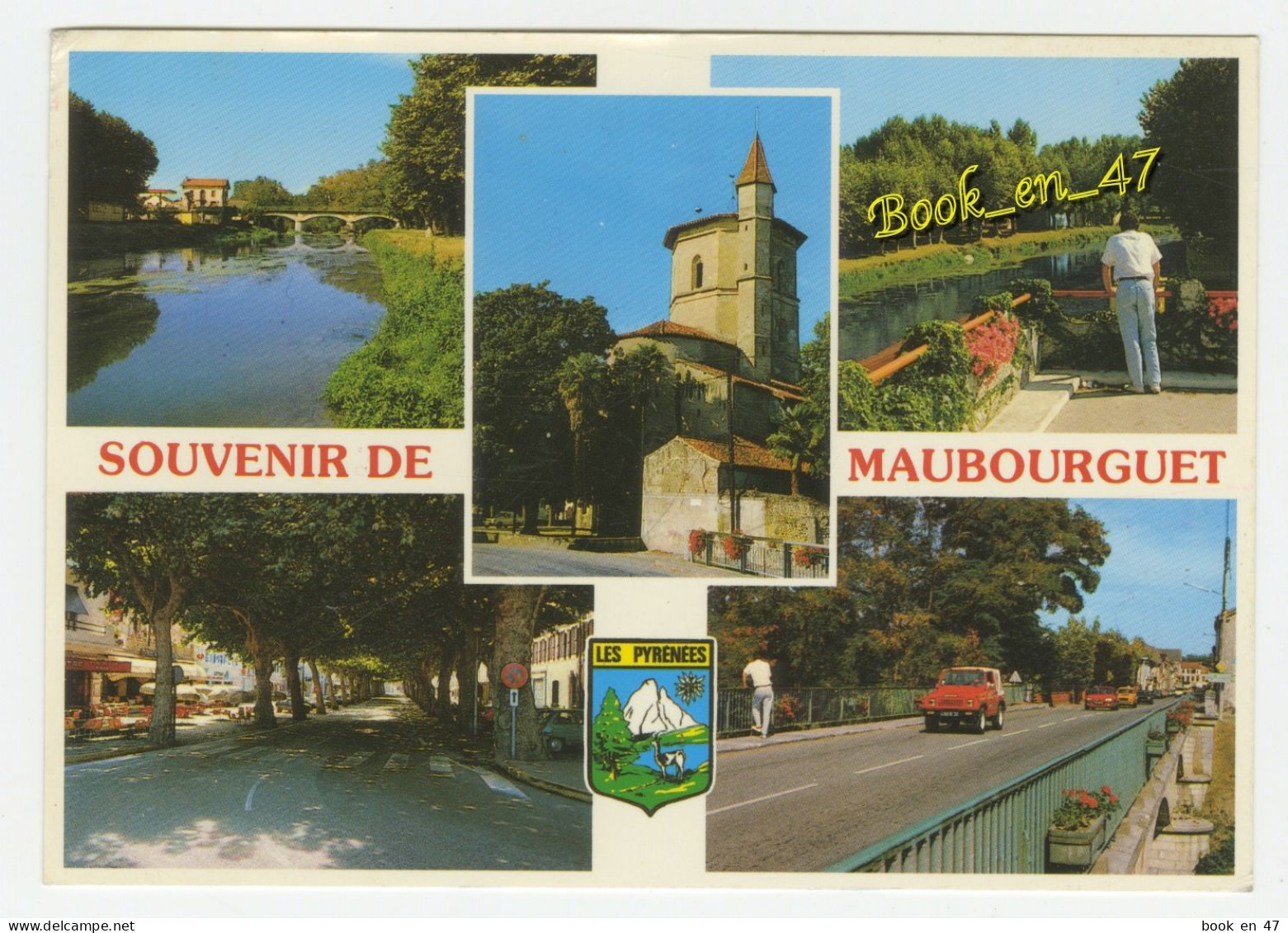 {91015} 65 Hautes Pyrénées Maubourguet , multivues ; divers aspects