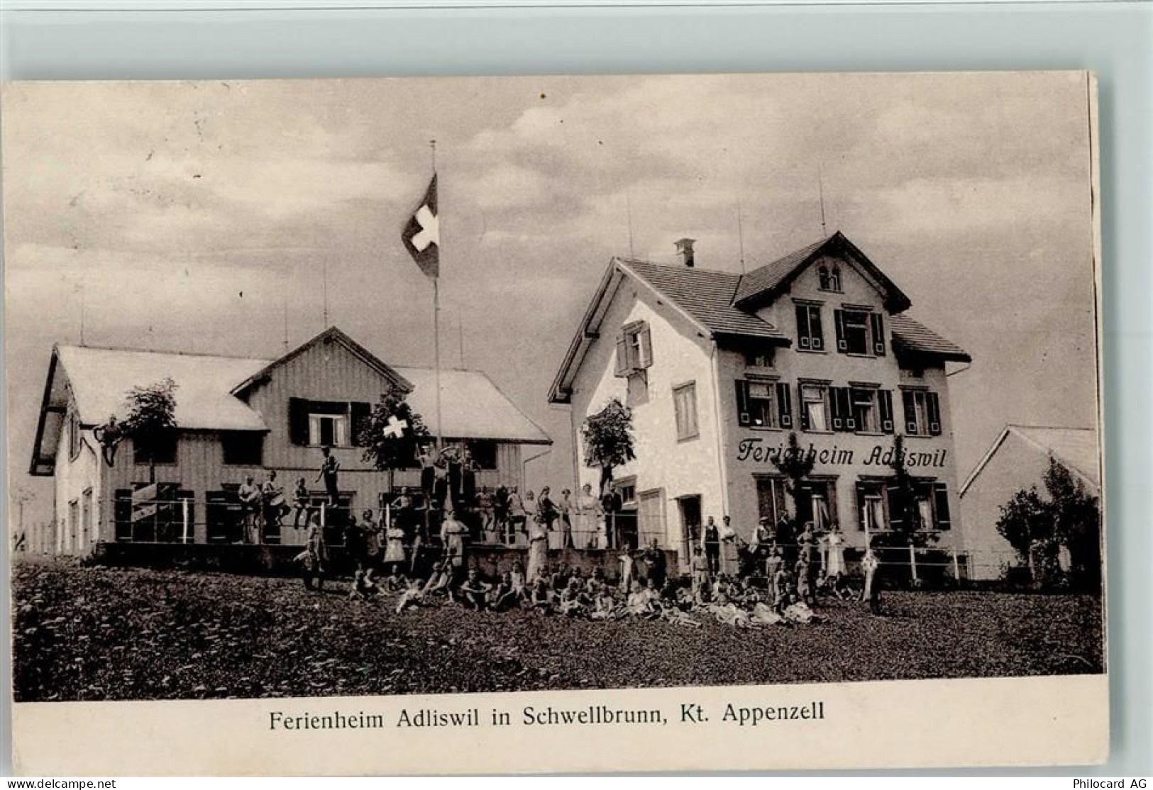 9103 Schwellbrunn 1921 - Ferienheim Adliswil in Schwellbrunn Appenzell W... - 13095427