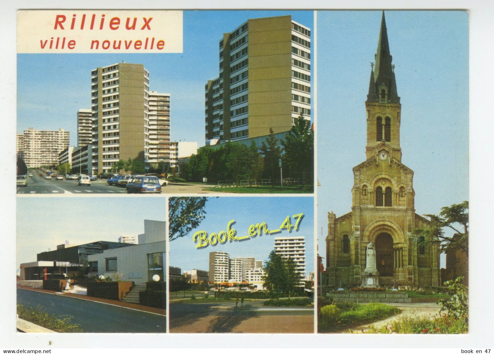 {91068} 69 Rhône Rillieux La Pape , multivues ; divers aspects