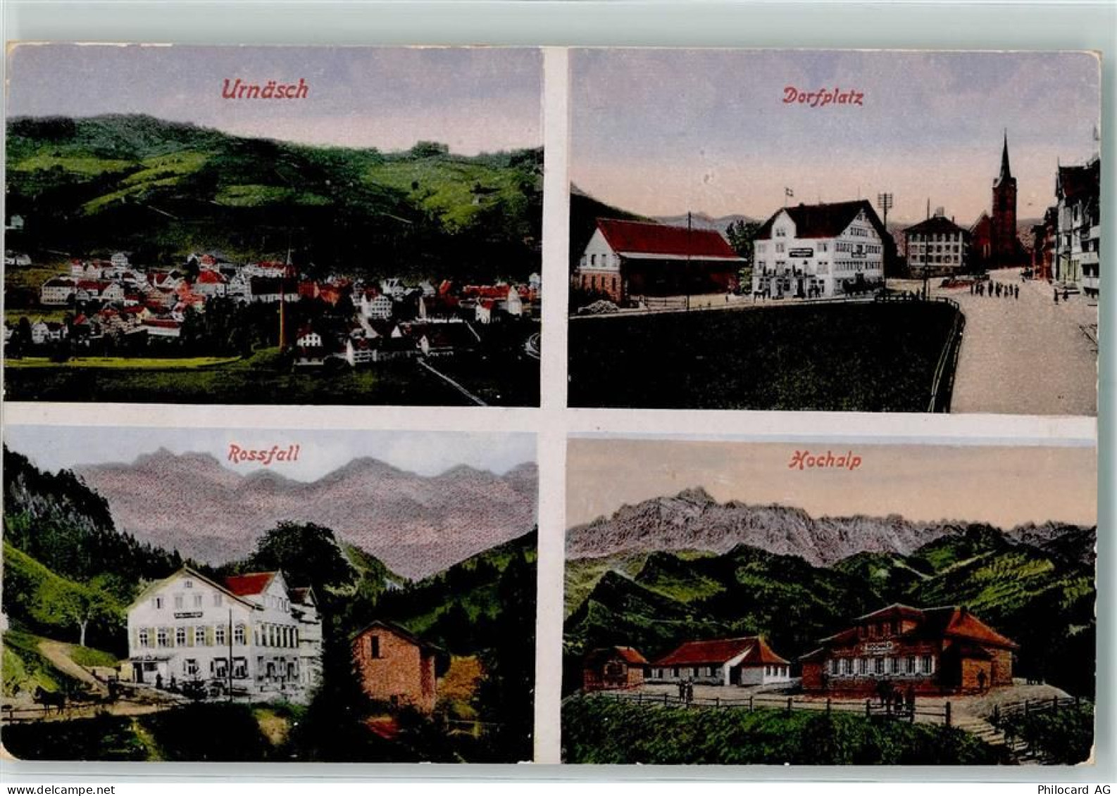 9107 Urnäsch - Dorfplatz Rossfall Hochalp - 13128235