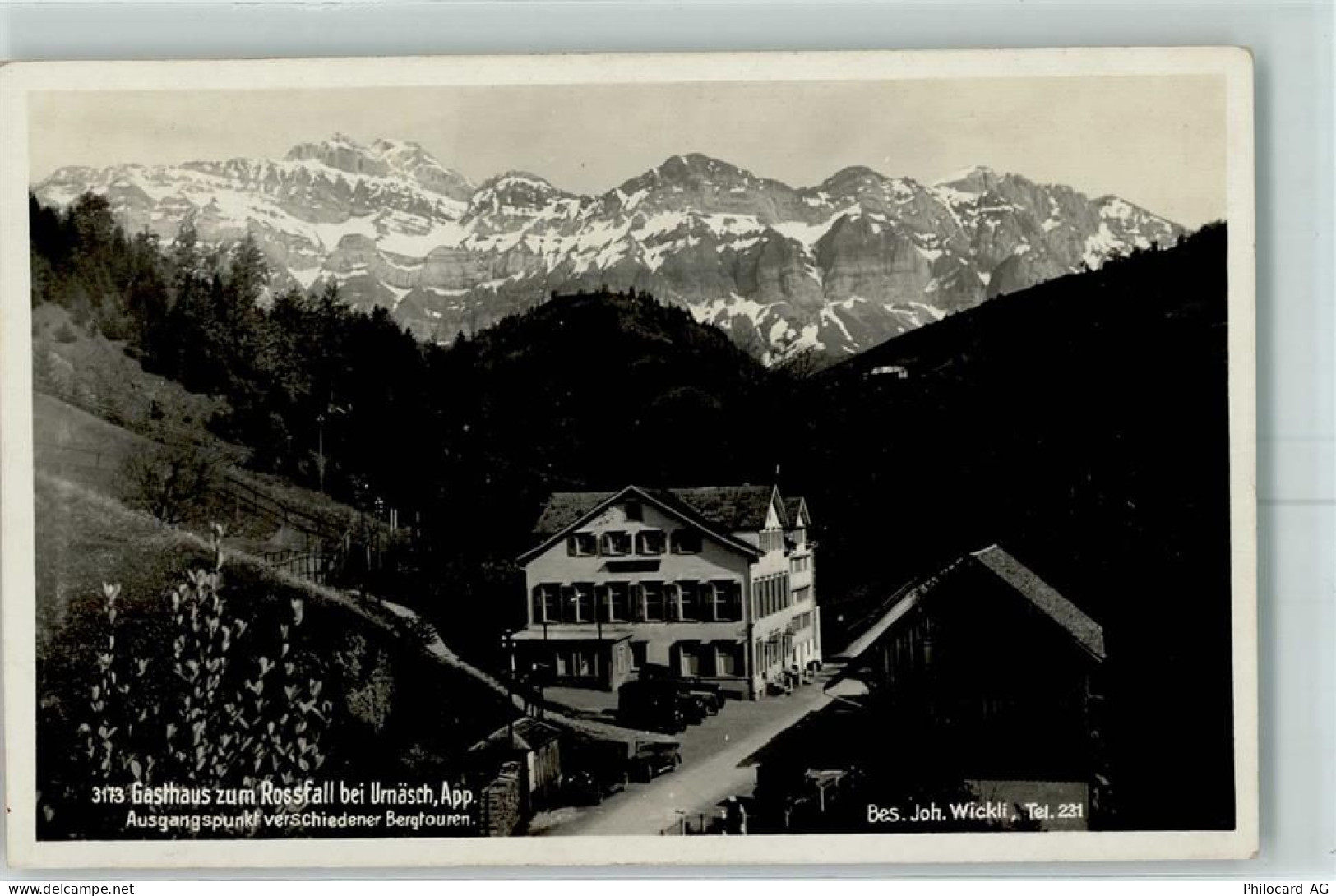 9107 Urnäsch - Gasthaus zum Rossfall - 10356677