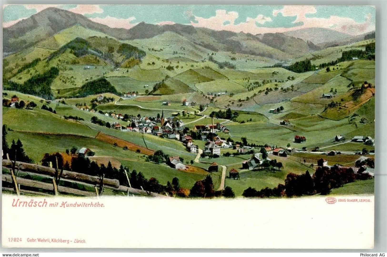 9107 Urnäsch Lithographie - 38022494