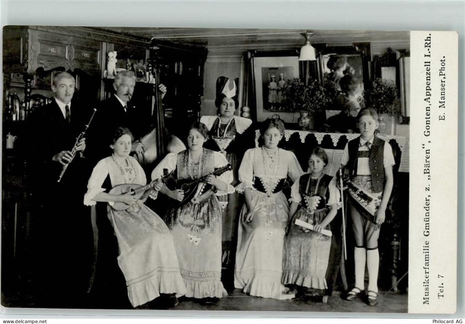 9108 Gonten - Musikerfamilie Gmünder z. Bären - 13128474