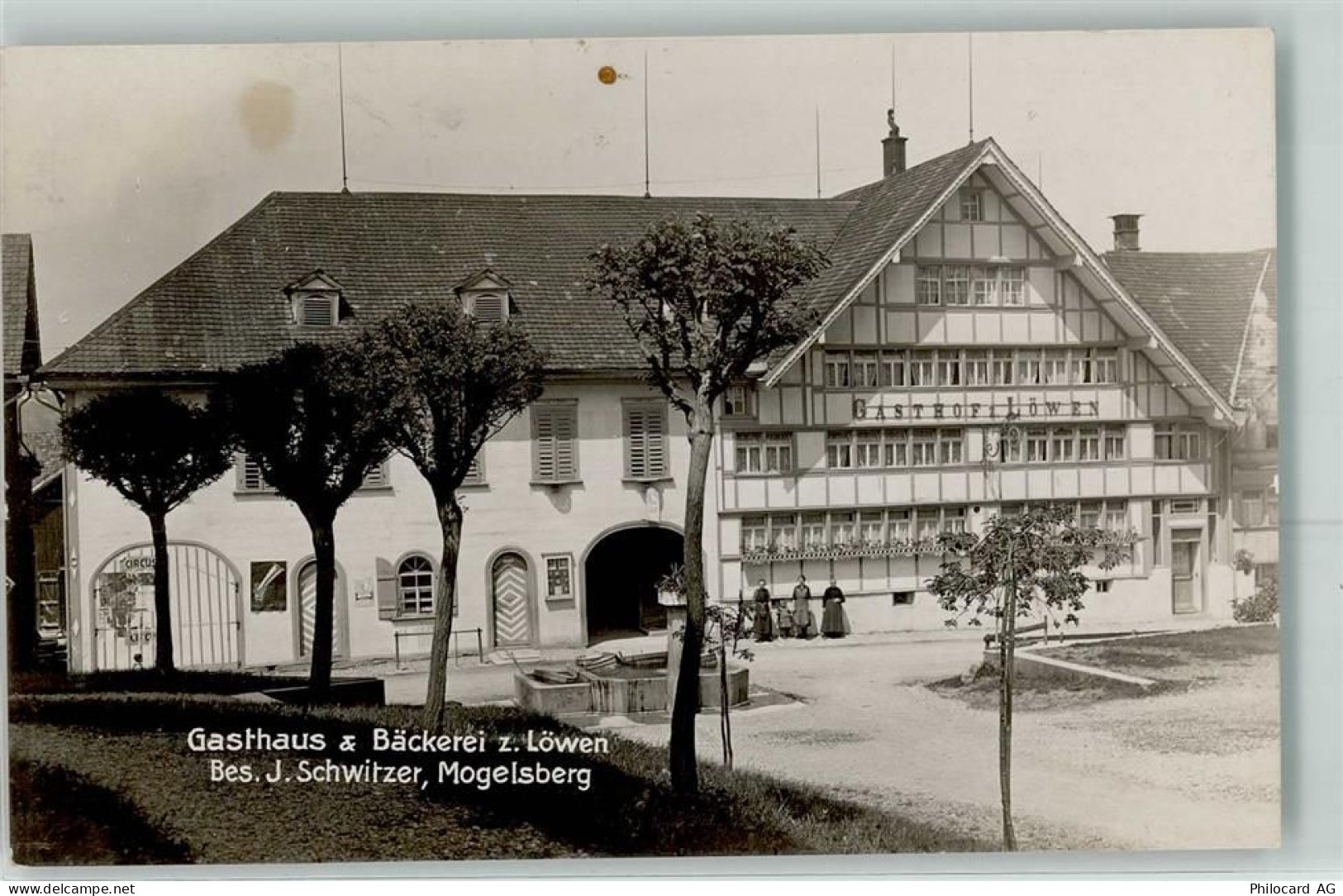 9122 Mogelsberg - Gasthaus Bäckerei Zum Löwen J. Schwitzer - 13470495
