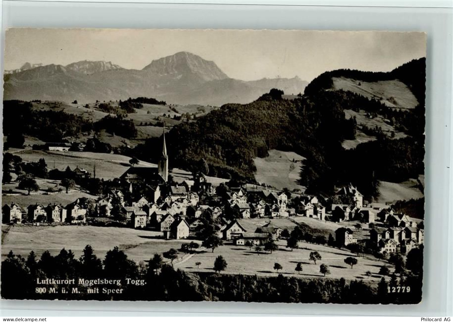 9122 Mogelsberg - Luftkurort Mogelsberg mit Speer Toggenburg - 11064942