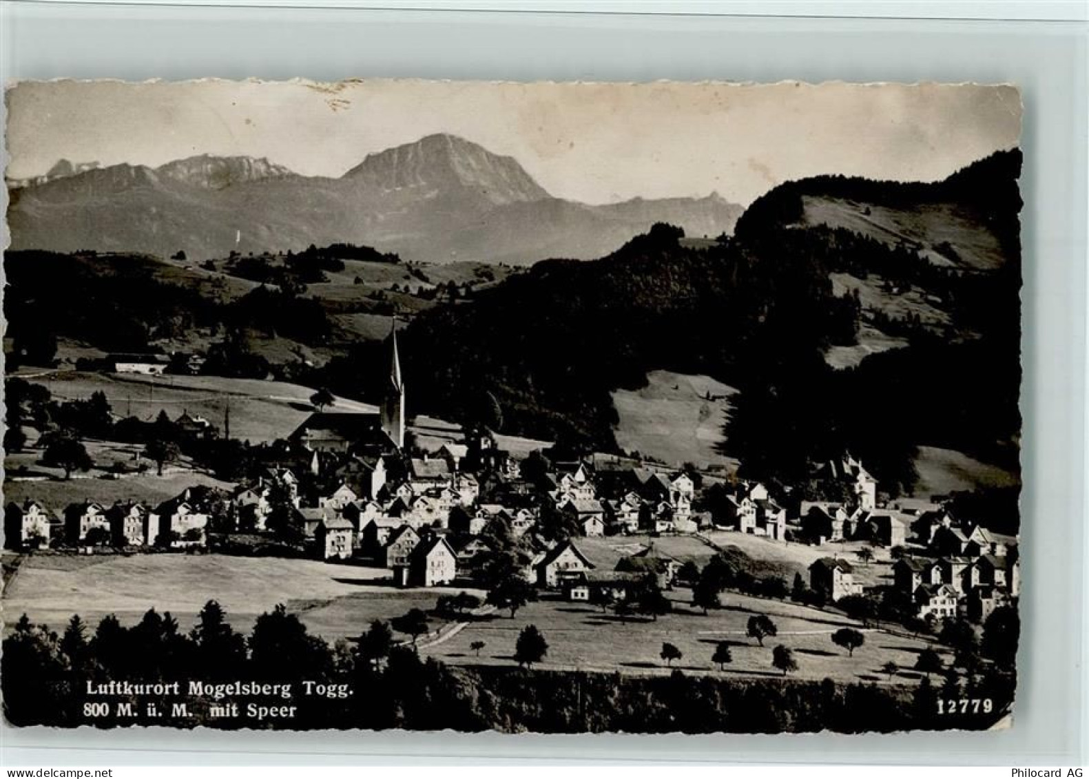 9122 Mogelsberg - Luftkurort Mogelsberg mit Speer Toggenburg - 11084312