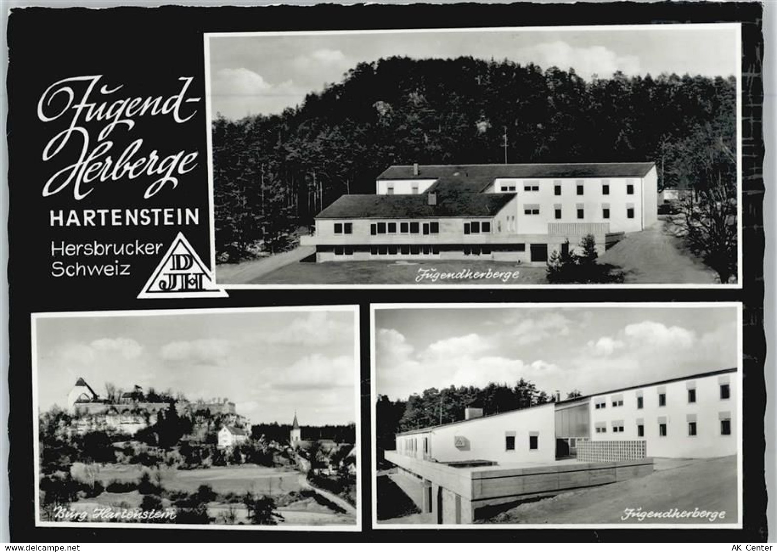 91235 W8564 Hartenstein , Mittelfr 1971 - DJH Haus und Burg Hartenstein... - 10025261