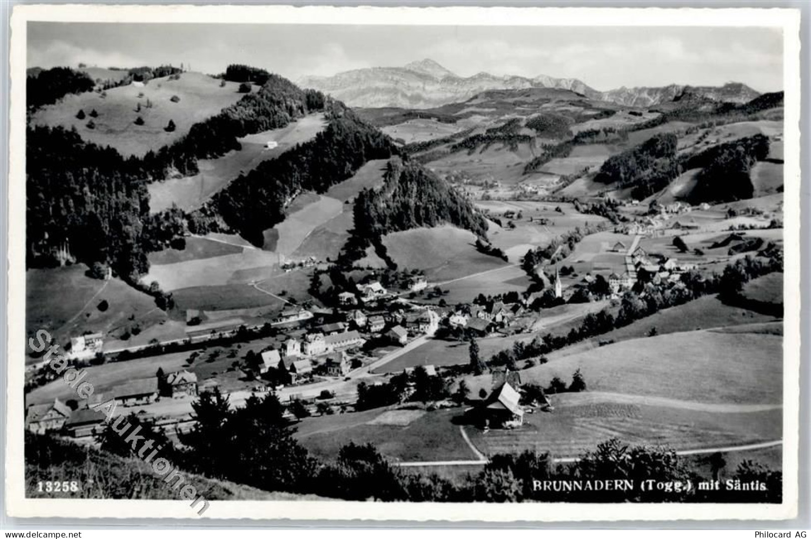 9125 Brunnadern - Blick mit Säntis - 51282234