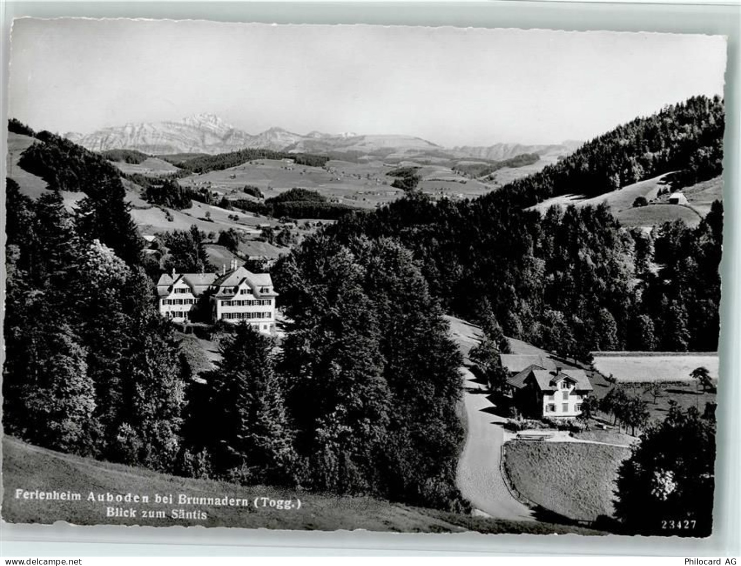 9125 Brunnadern - Ferienheim Auboden bei Brunnadern Blick zum Säntis - 11064628