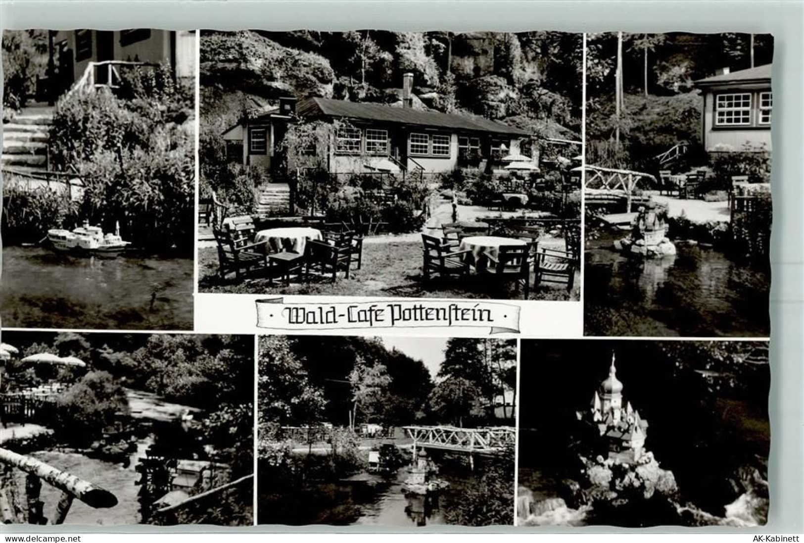 91278 W8573 Pottenstein , Oberfr - Wald Cafe Pottenstein - 52269074