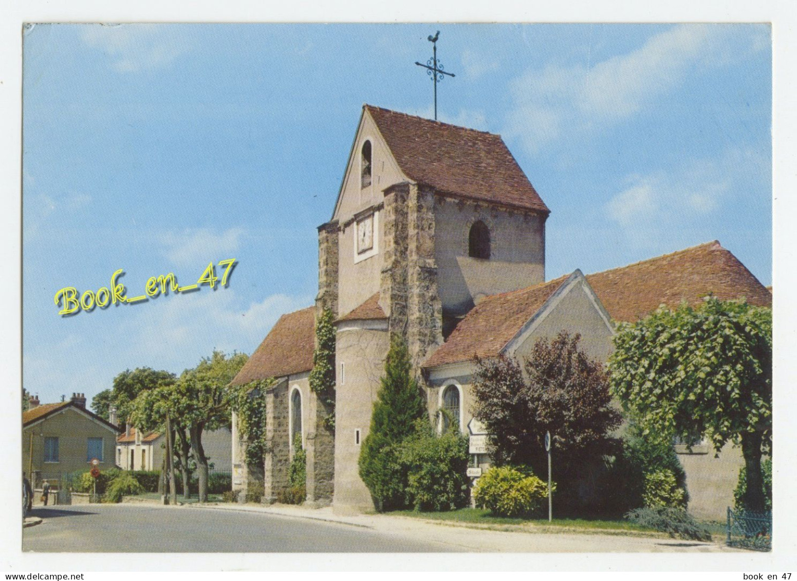 {91327} 91 Essonne Bures sur Yvette , L' église