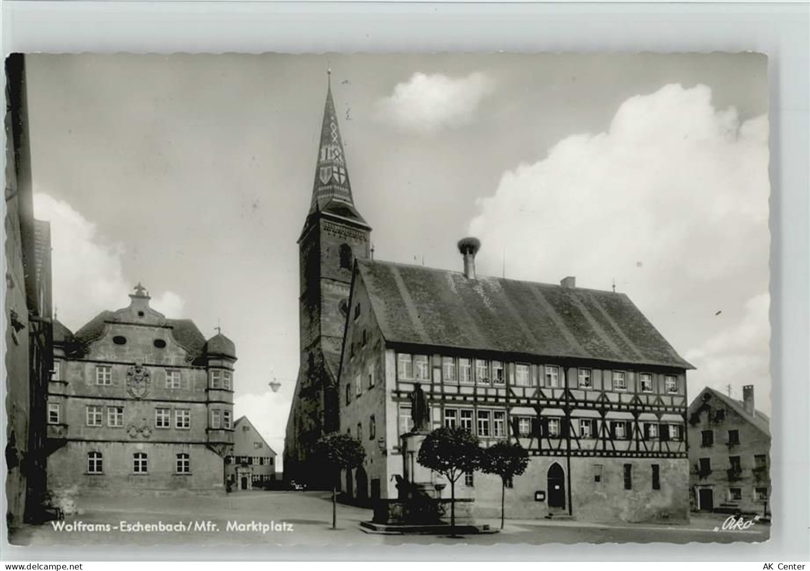 91639 W8802 Wolframs-Eschenbach - Marktplatz - 10030464