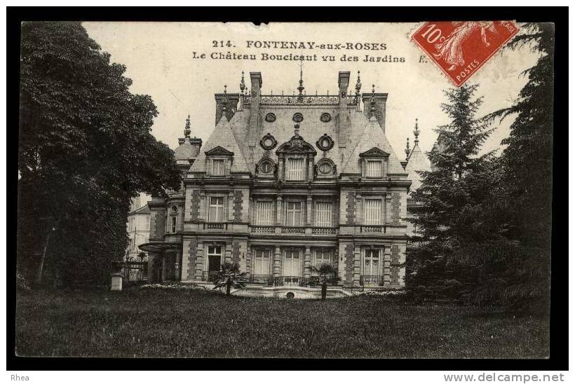 92 Fontenay-aux-Roses chateau D92D K92032K C92032C RH092229