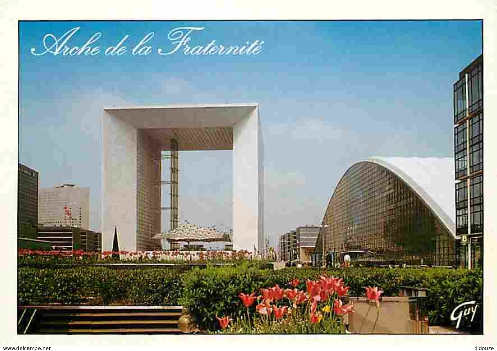 92 - La Défense - Arche de la Fraternité - Fleurs - CPM - Voir Scans Recto-Verso