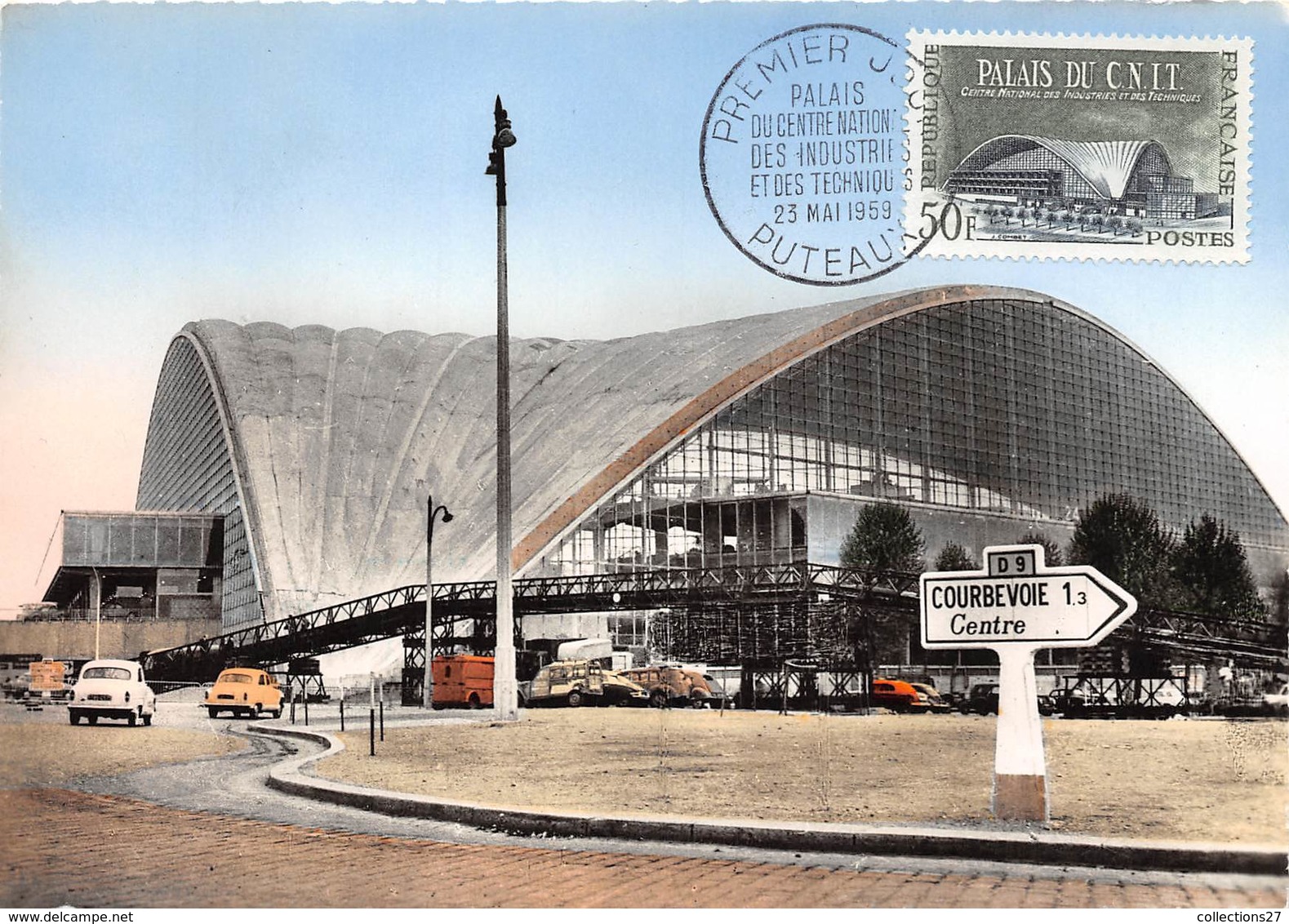 92-LA DEFENSE- ROND-POINT- DE LA DEFENSE PALAIS DU C N I T