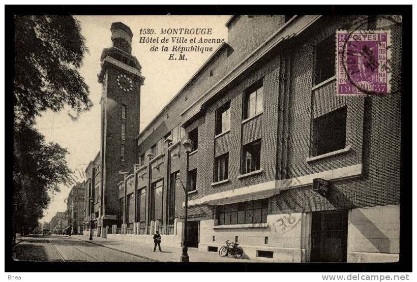 92 Montrouge mairie hotel de ville D92D K92049K C92049C RH088757