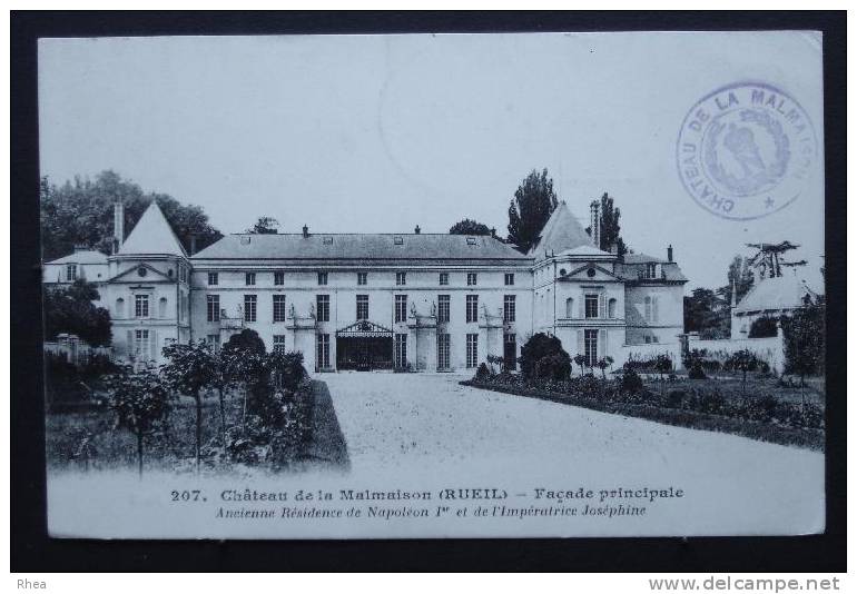 92 Rueil-Malmaison 207 châteaux Malmaison (Rueil) -- la façade principale ancienne rés  D92D  K92033K  C92063C RH501028