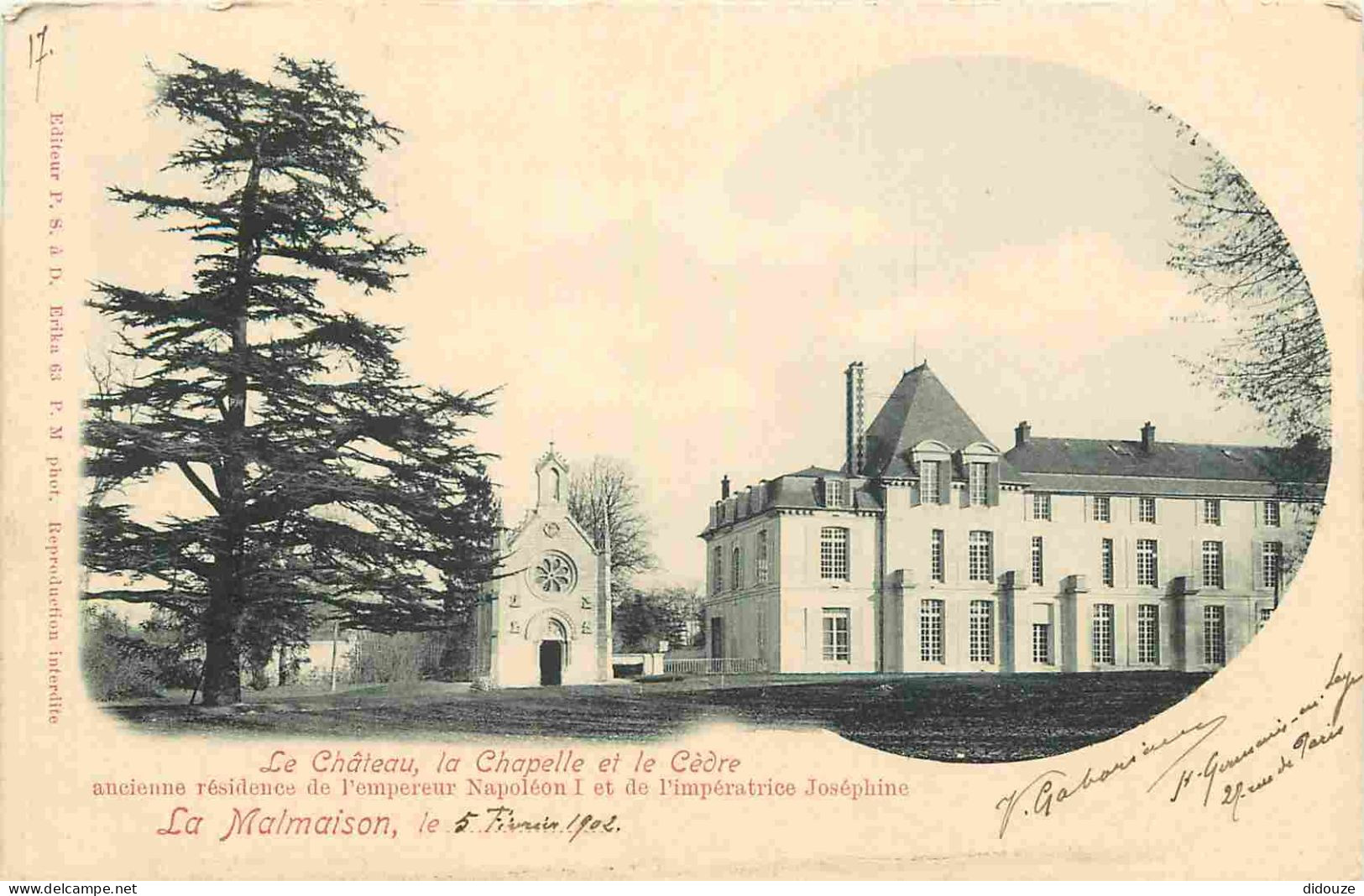 92 - Rueil Malmaison - Le Chateau - CPA - Voir Scans Recto-Verso