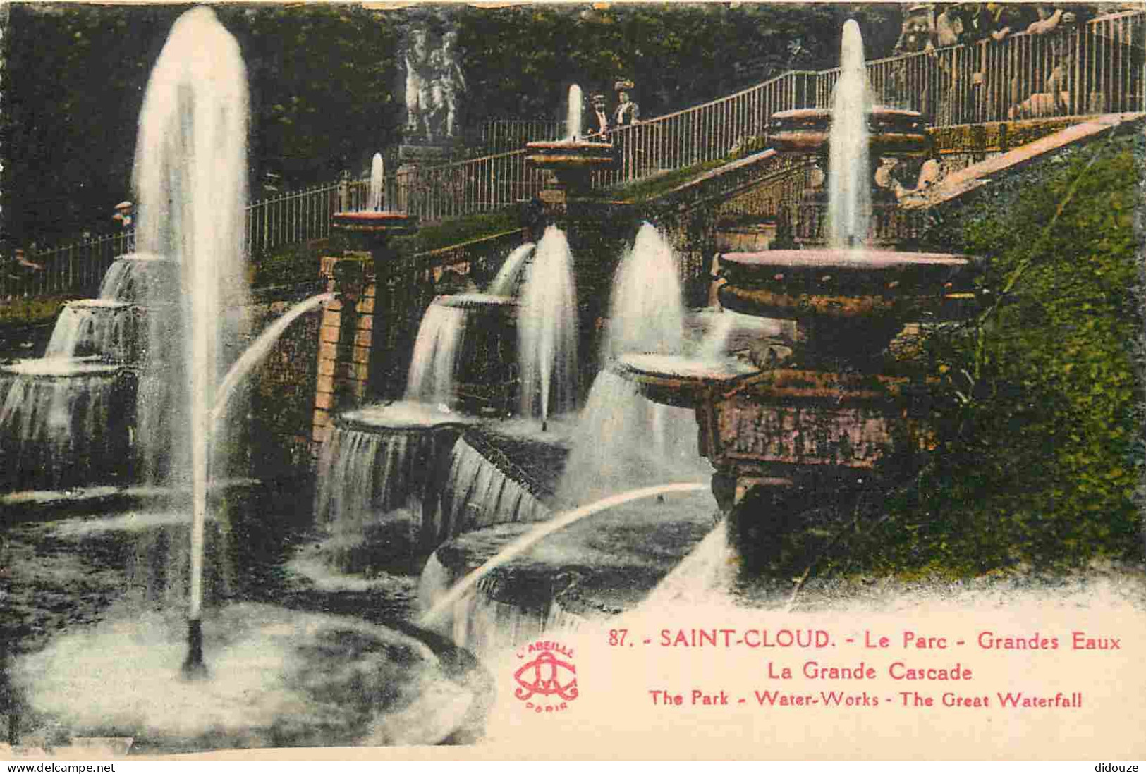 92 - Saint Cloud - Parc de Saint Cloud - La Grande Cascade - CPA - Voir Scans Recto-Verso