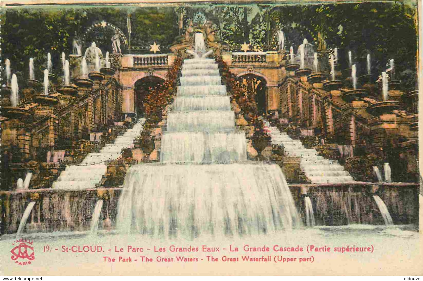 92 - Saint Cloud - Parc de Saint Cloud - La Grande Cascade - CPA - Voir Scans Recto-Verso