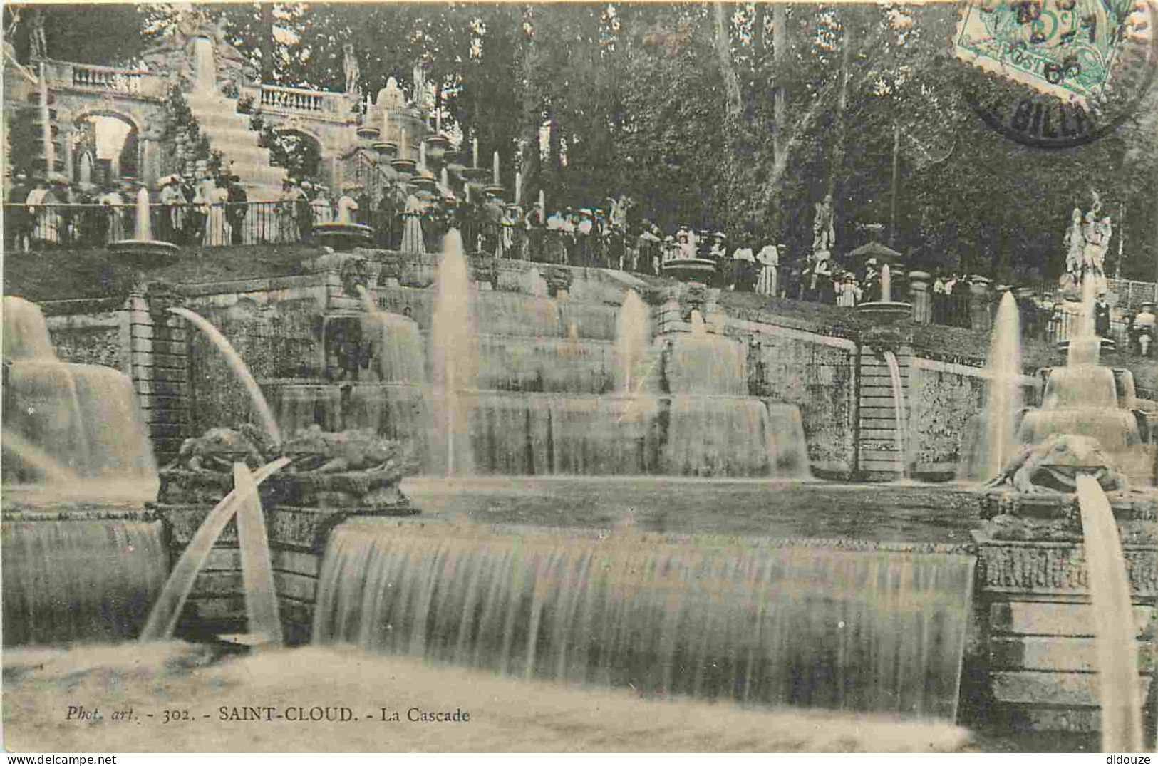 92 - Saint Cloud - Parc de Saint Cloud - La Grande Cascade - CPA - Voir Scans Recto-Verso