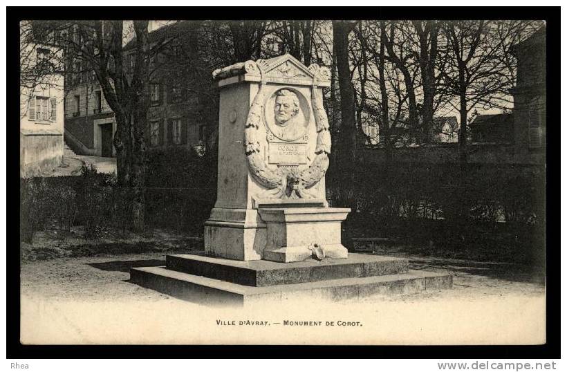92 Ville-d'Avray monument corot D92D K92022K C92077C RH079857