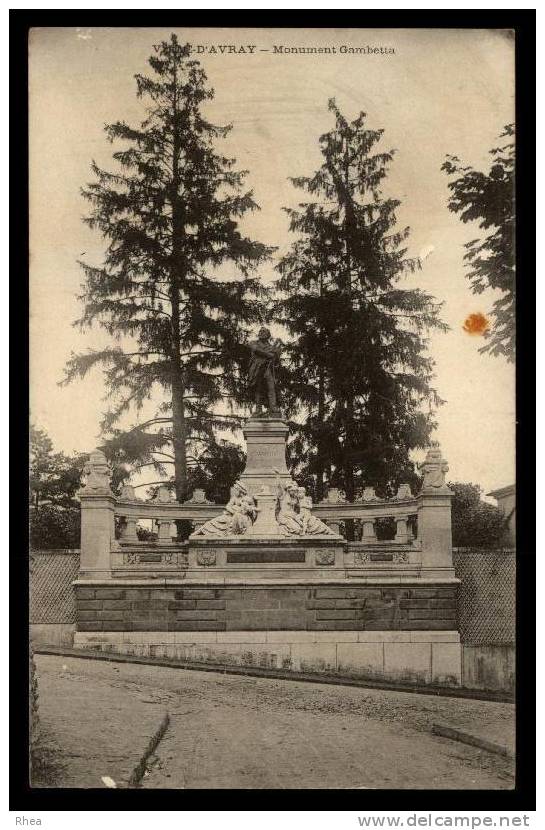 92 Ville-d'Avray statue gambetta D92D K92022K C92077C RH079855