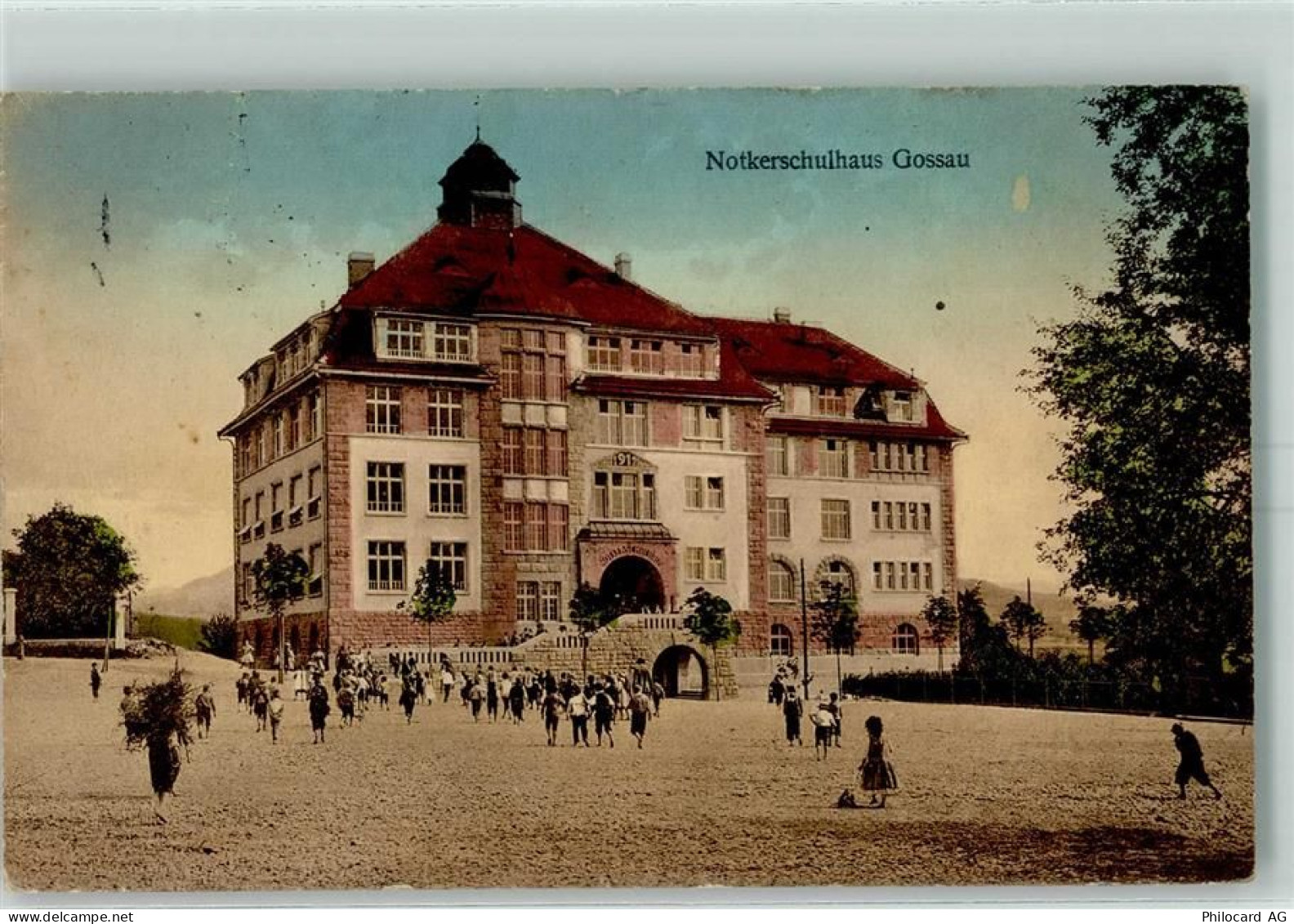 9200 Gossau SG 1915 - Notkerschulhaus - 13232883