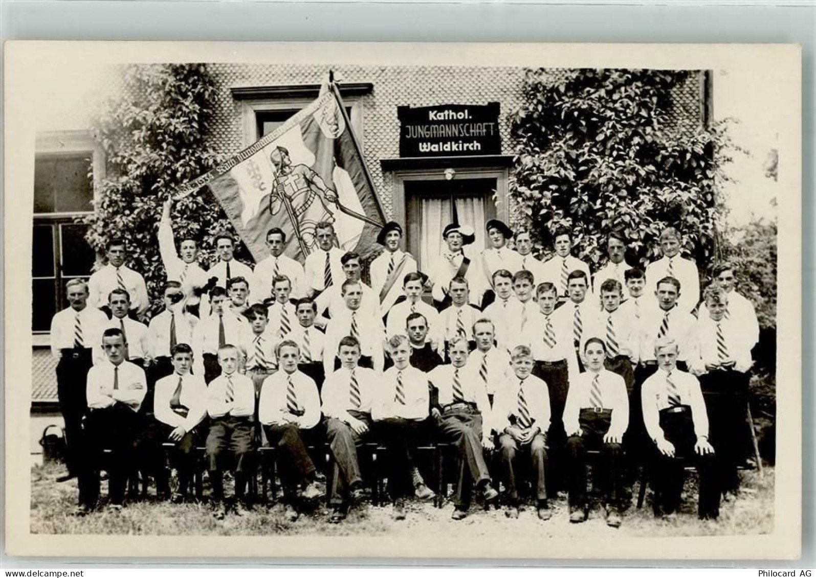 9205 Waldkirch - Kath Jungmannschaft Gruppenfoto - 13641689