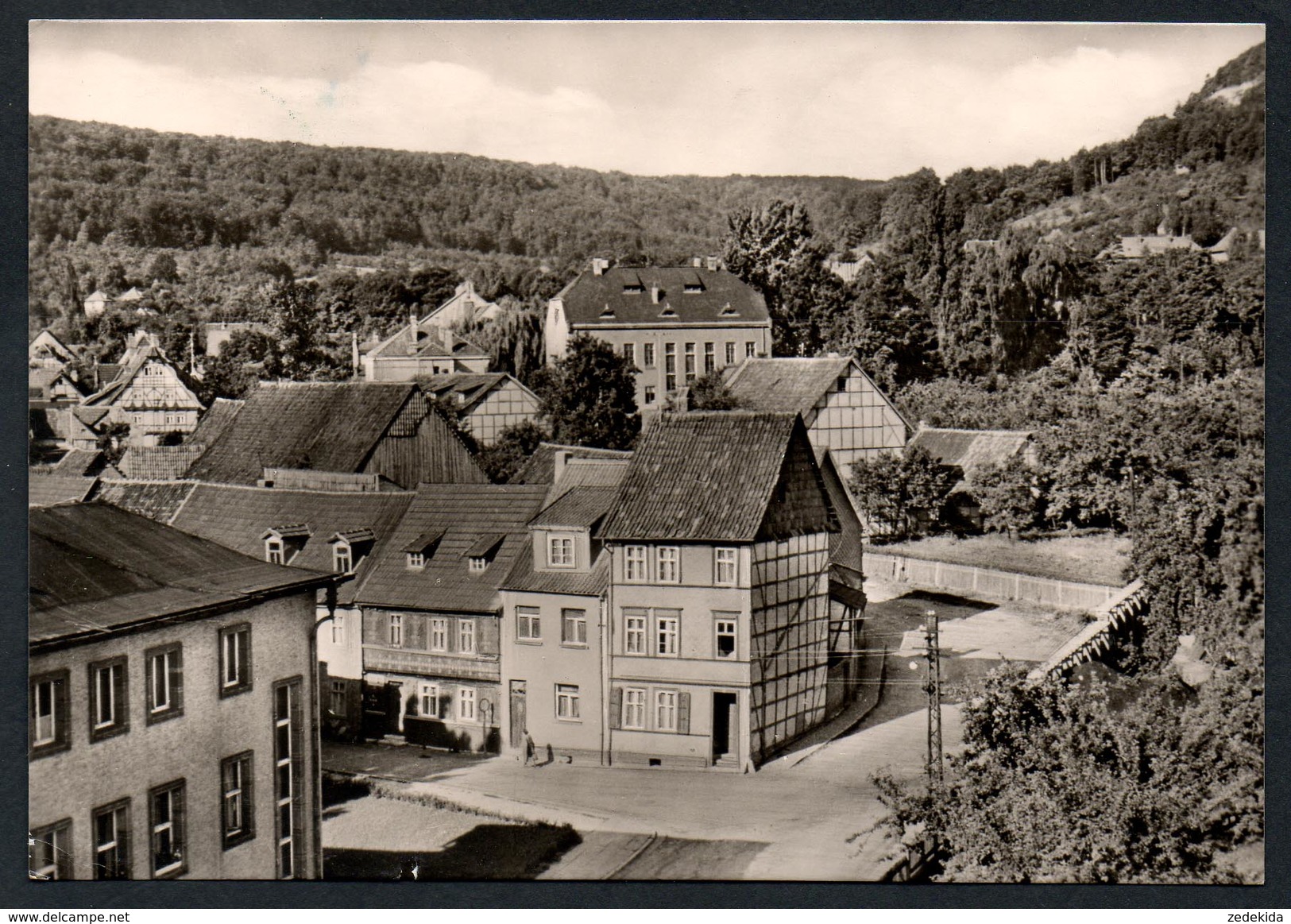 9212 - alte Foto Ansichtskarte - Bleicherode Kr. Nordhausen - gel 1972