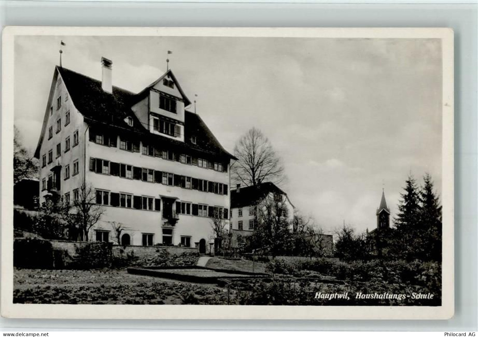 9213 Hauptwil 1929 Foto AK Haushaltungsschule , sehr gute Erhaltung AK... - 13097923